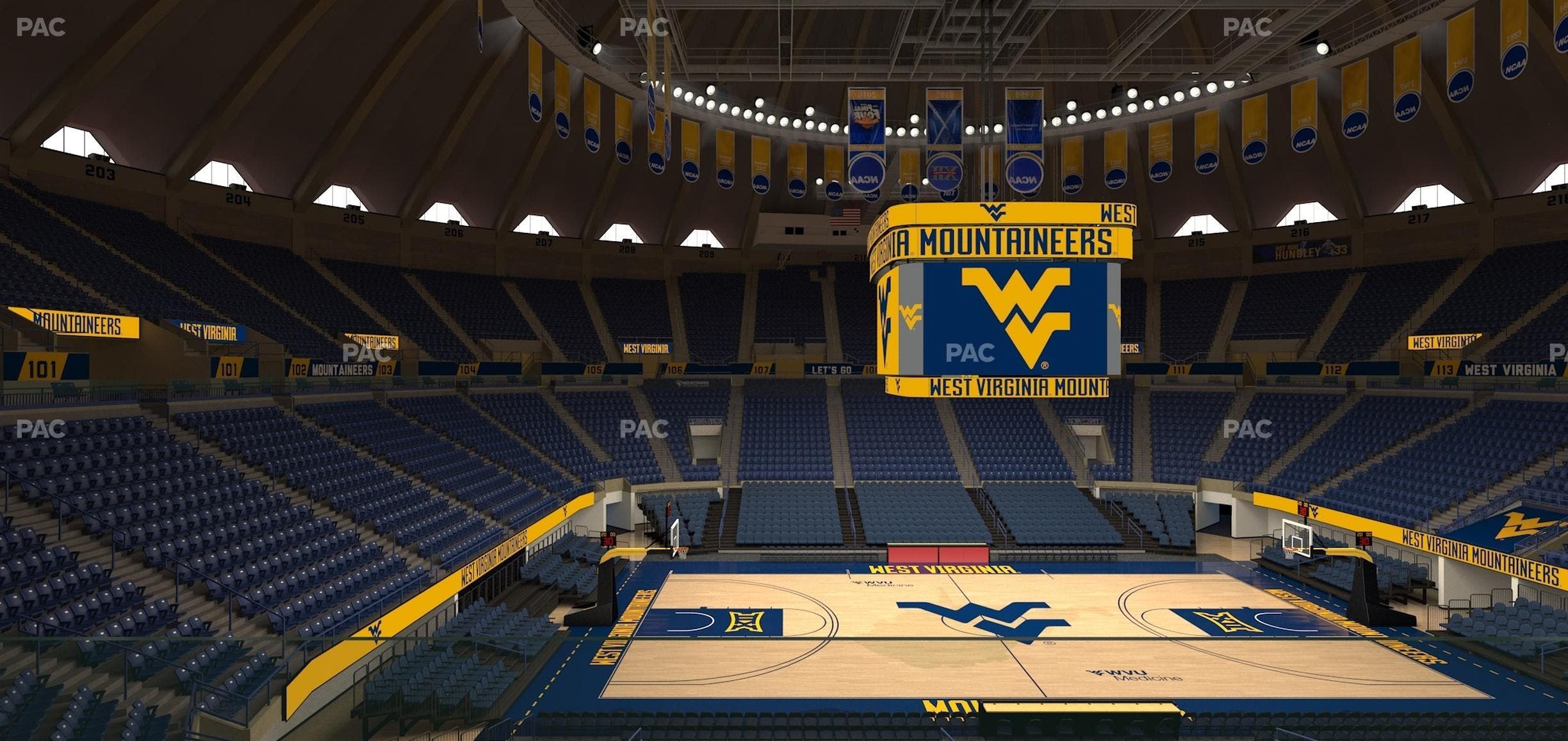 Hope Coliseum - Section 123 Seat View