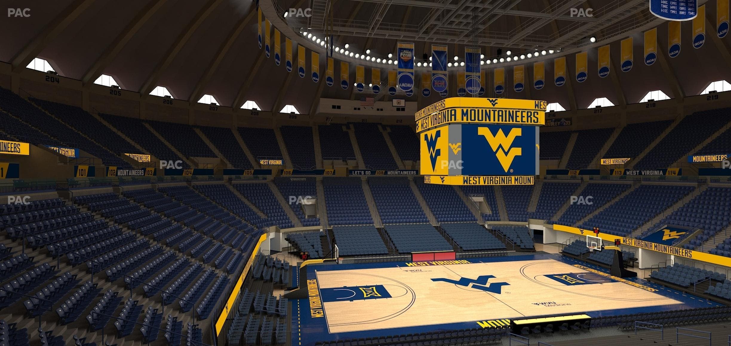 Hope Coliseum - Section 124 Seat View