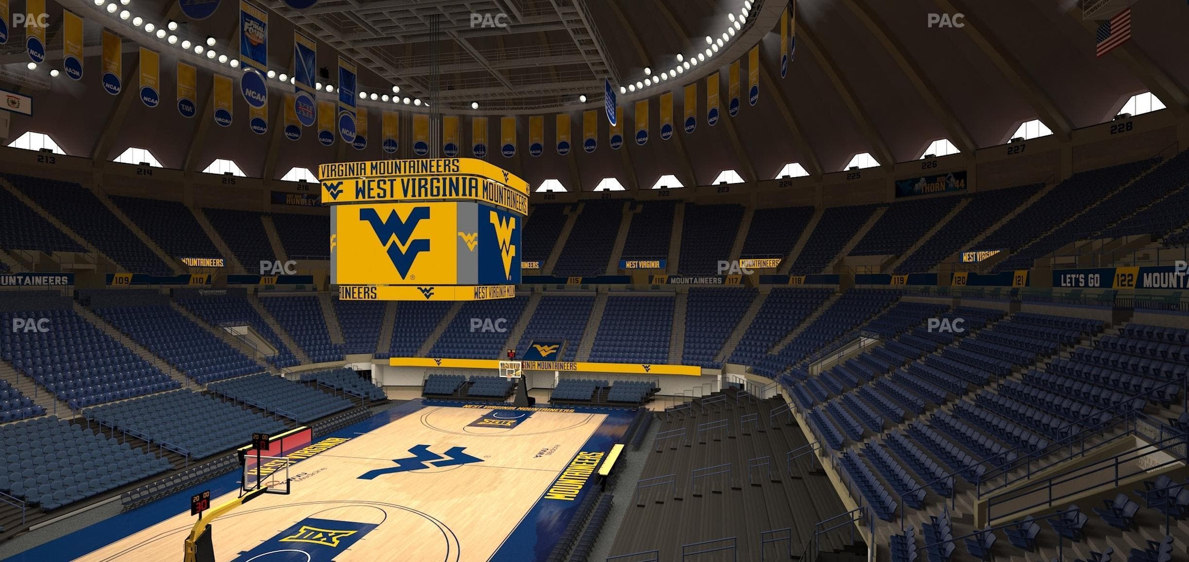 Hope Coliseum - Section 127 Seat View