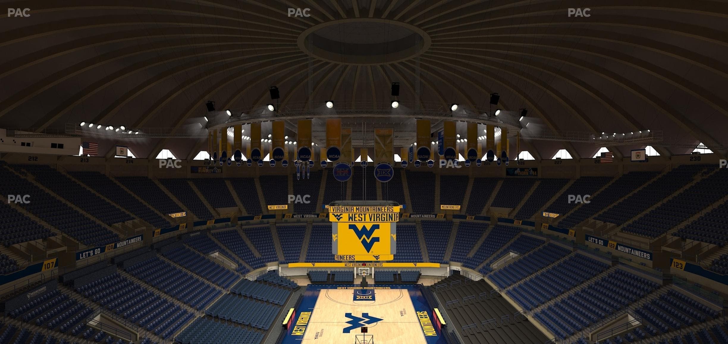 Hope Coliseum - Section 201 Seat View