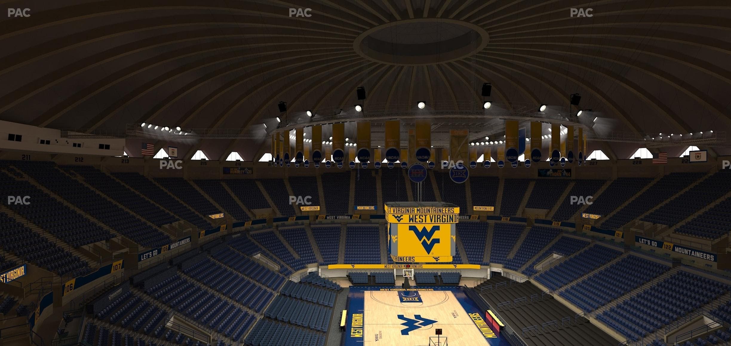 Hope Coliseum - Section 202 Seat View