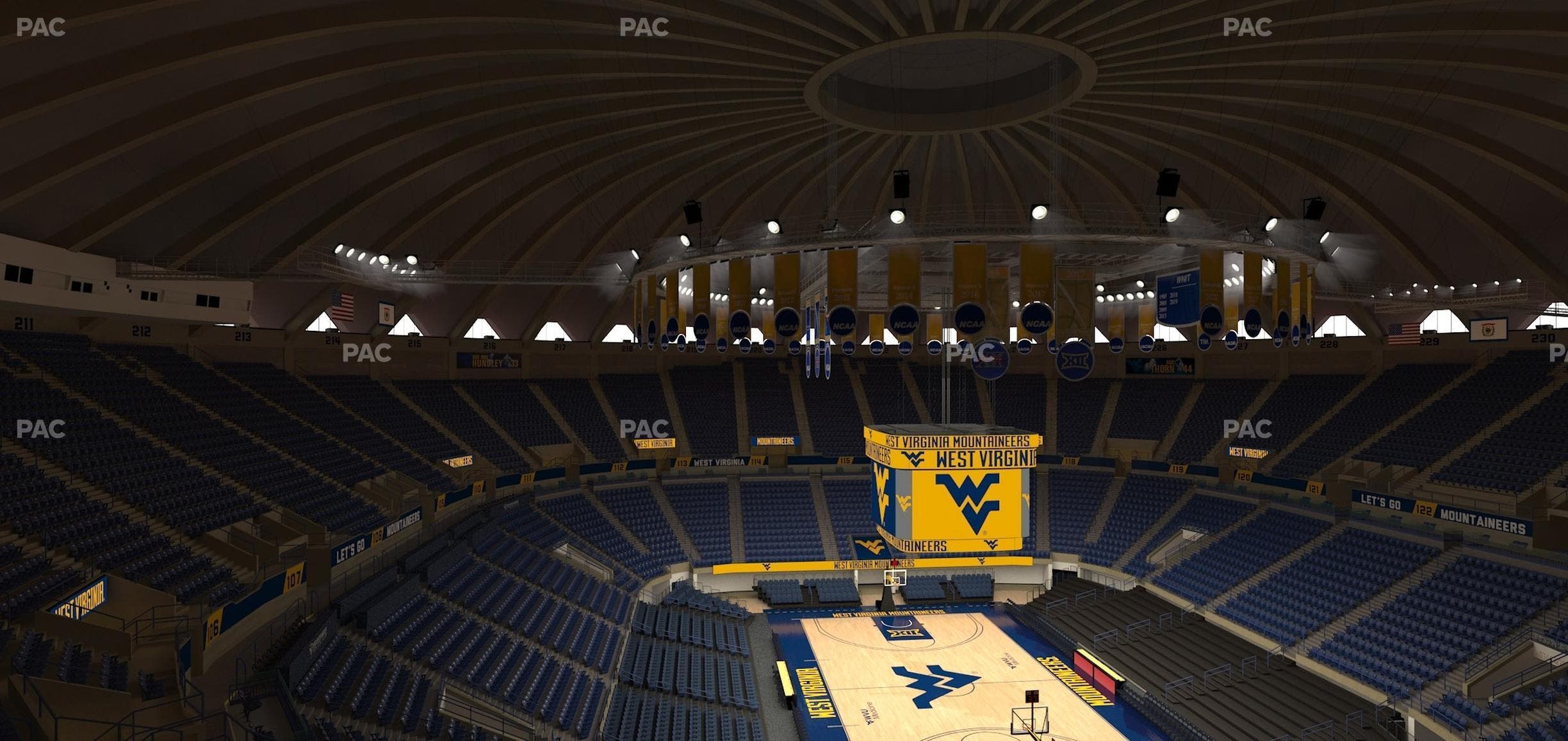 Hope Coliseum - Section 203 Seat View