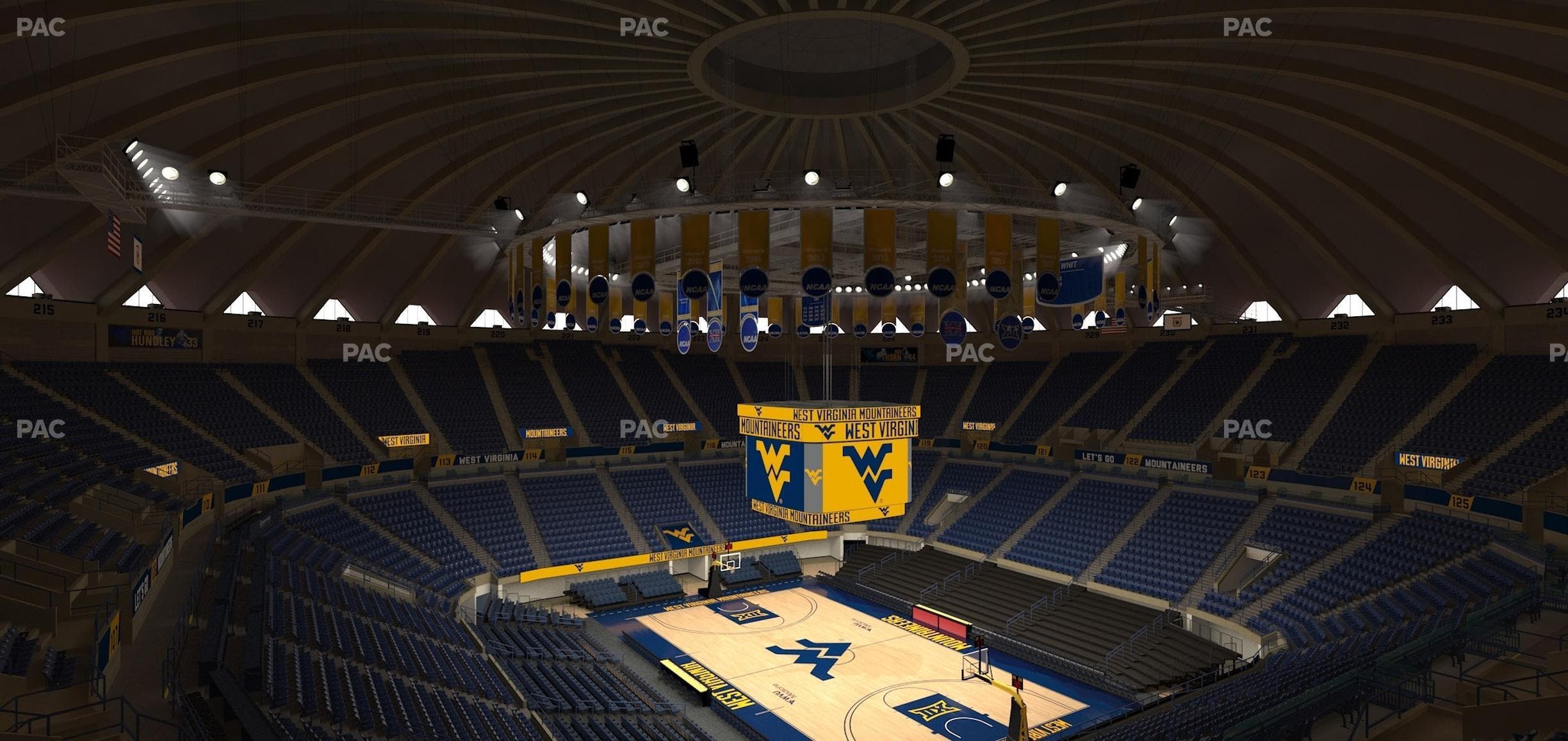 Hope Coliseum - Section 205 Seat View