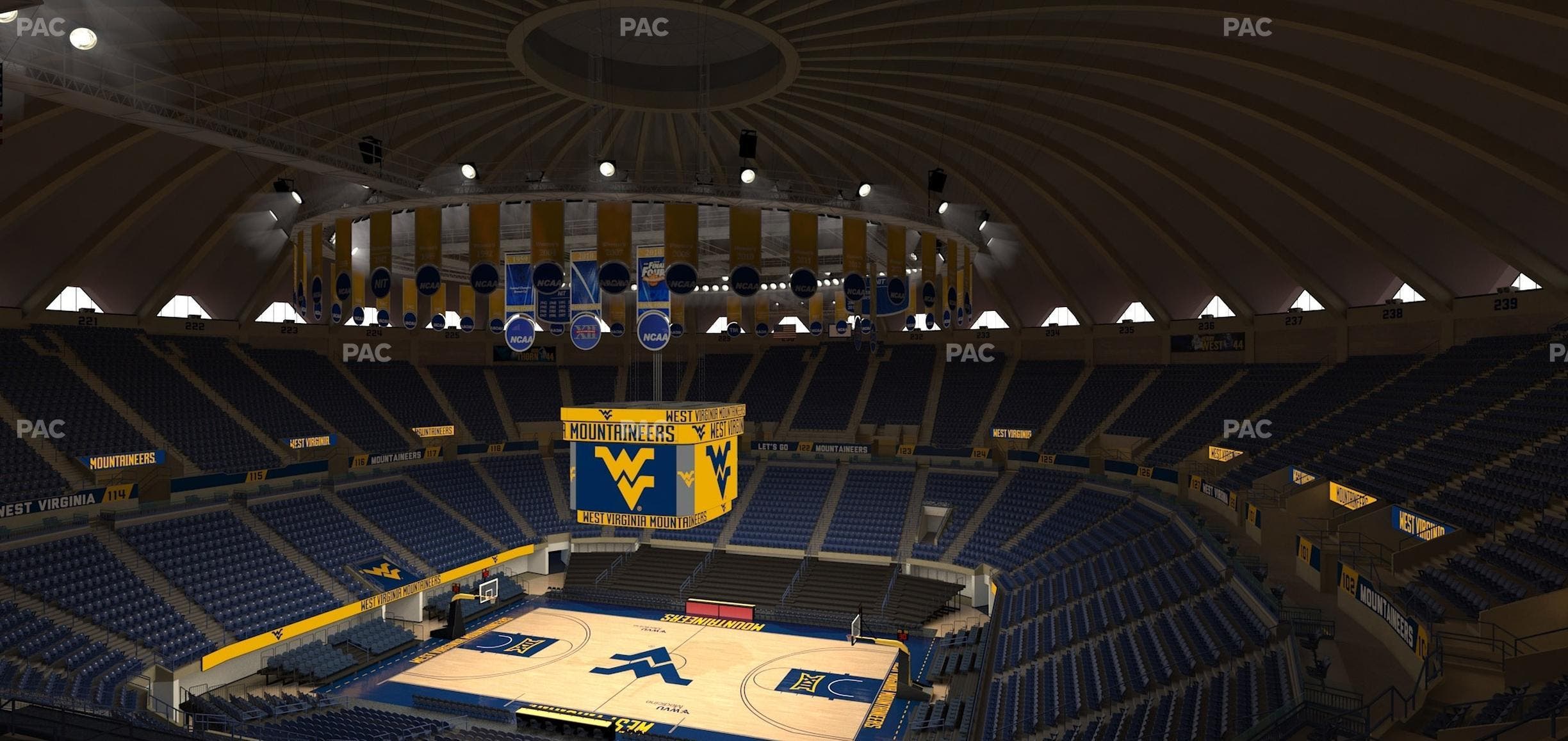 Hope Coliseum - Section 208 Seat View
