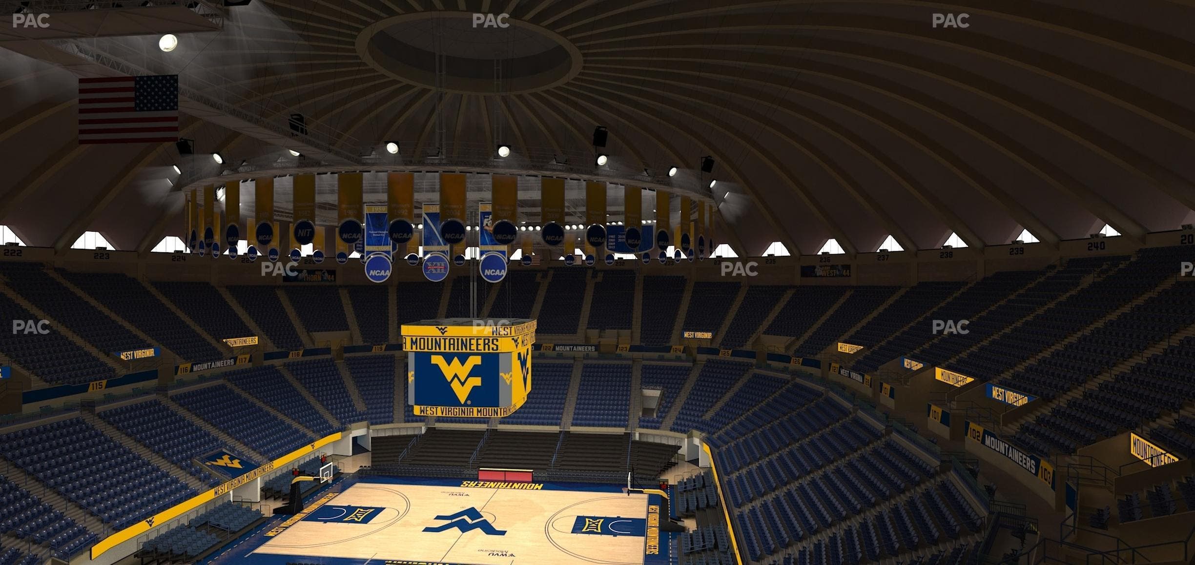 Hope Coliseum - Section 209 Seat View