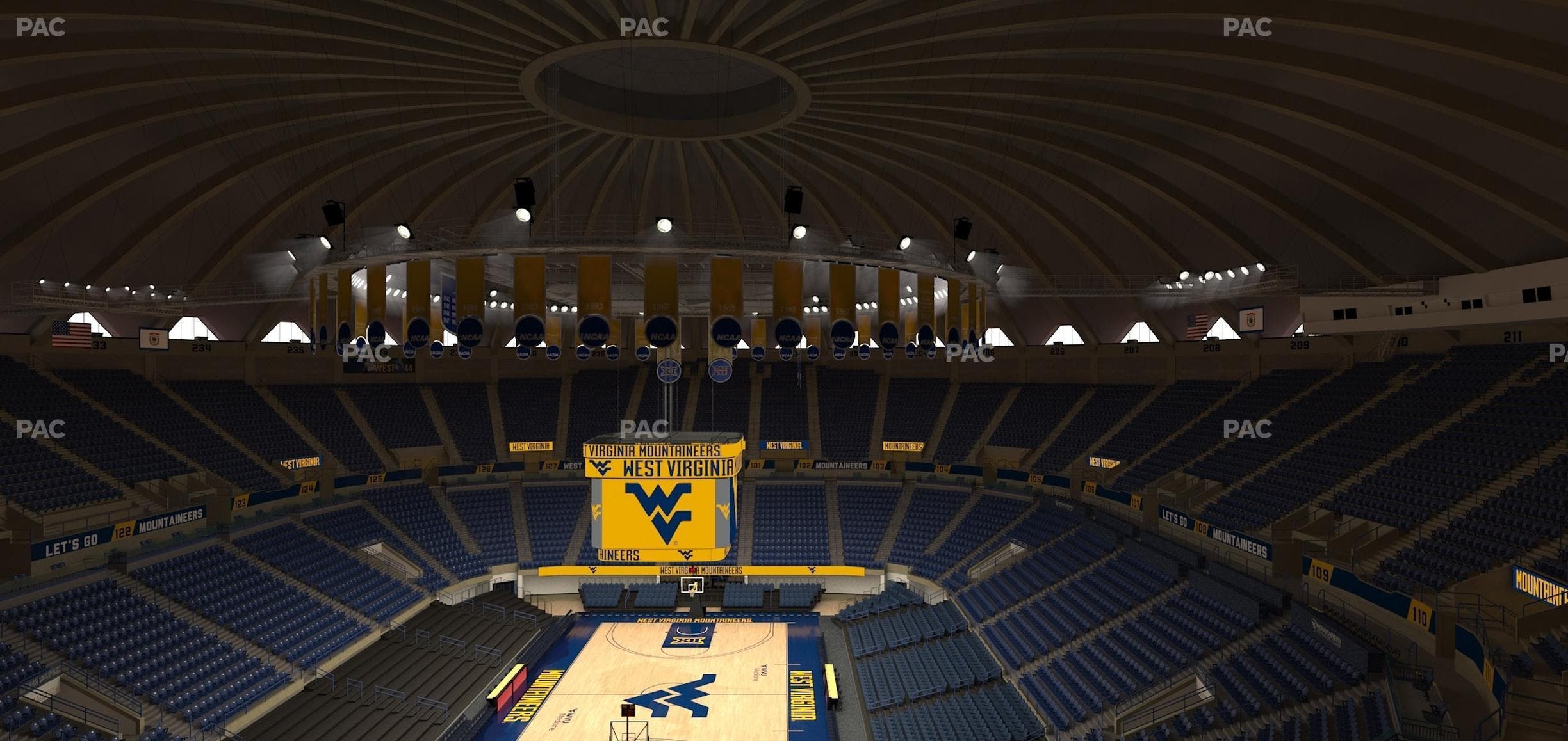 Hope Coliseum - Section 220 Seat View