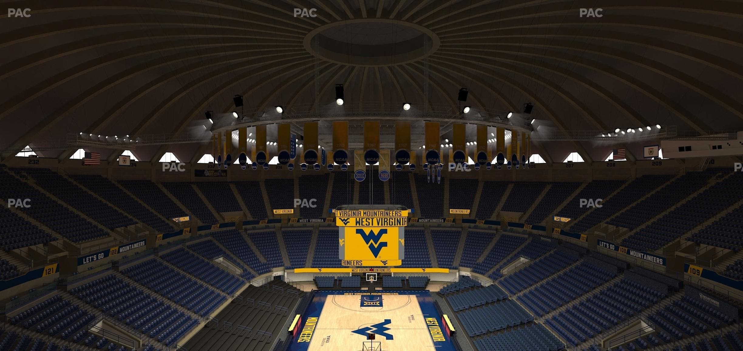 Hope Coliseum - Section 221 Seat View