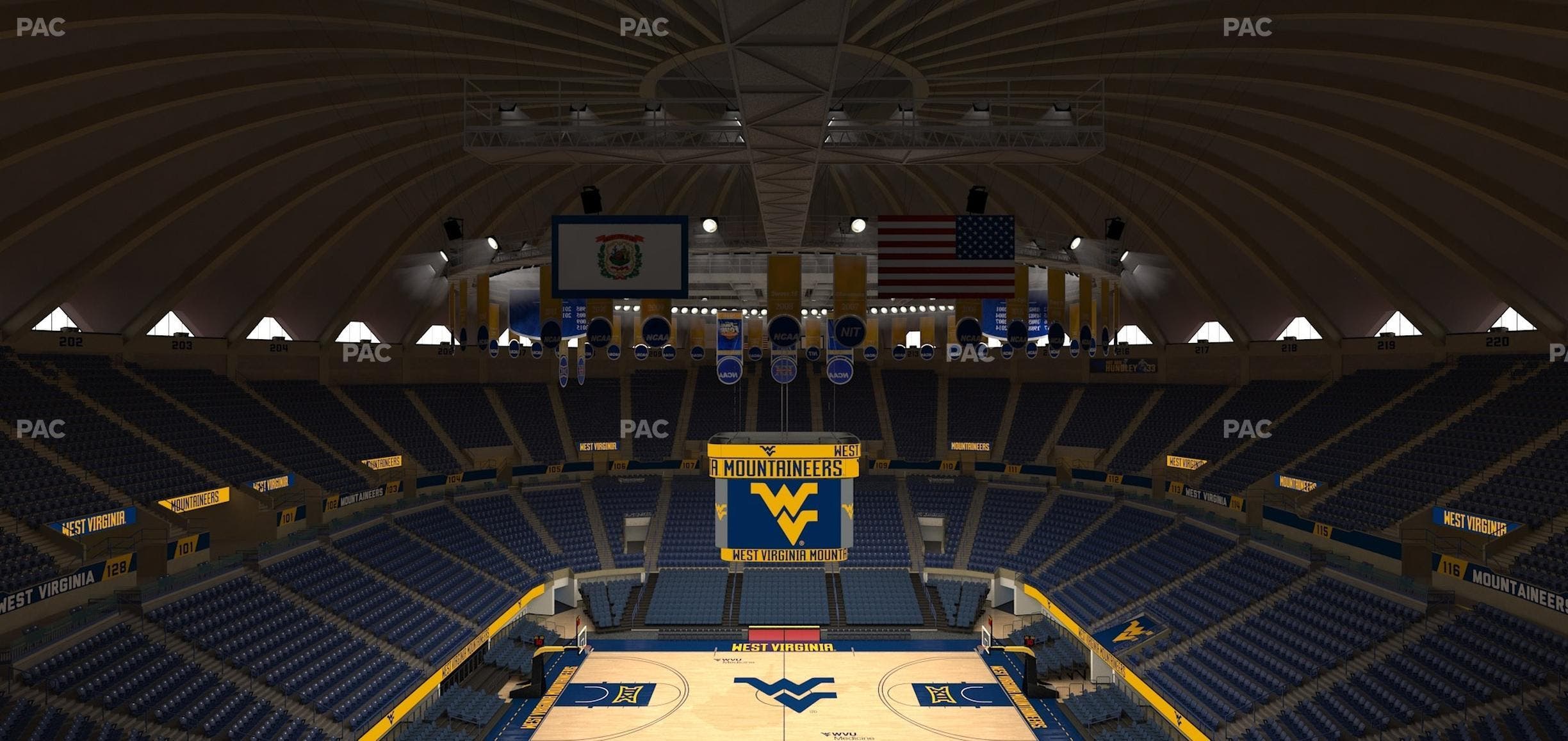 Hope Coliseum - Section 231 Seat View