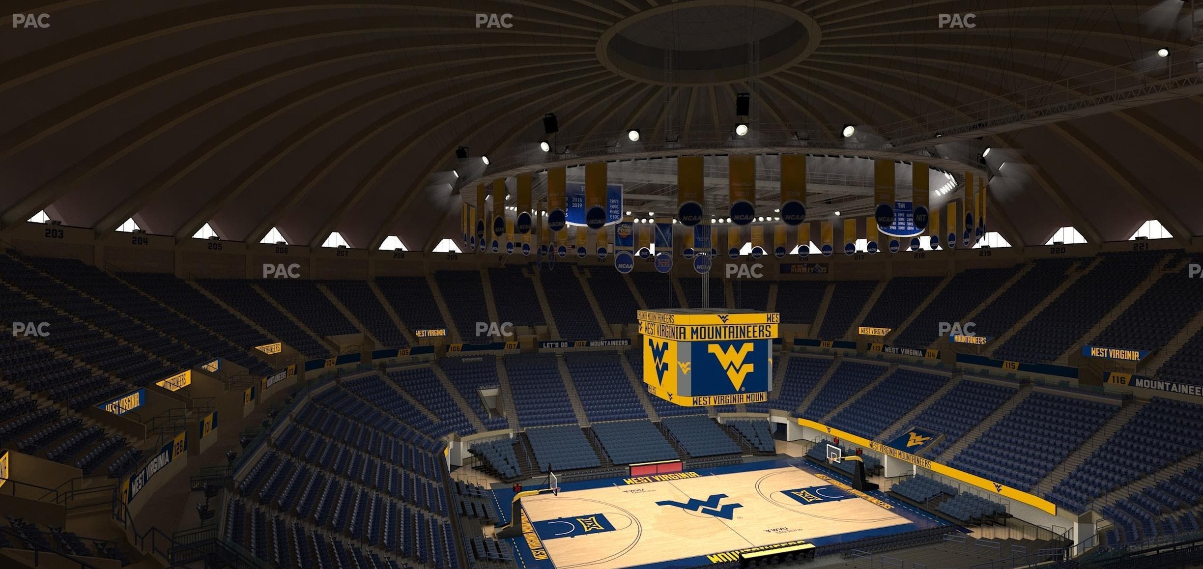 Hope Coliseum - Section 234 Seat View