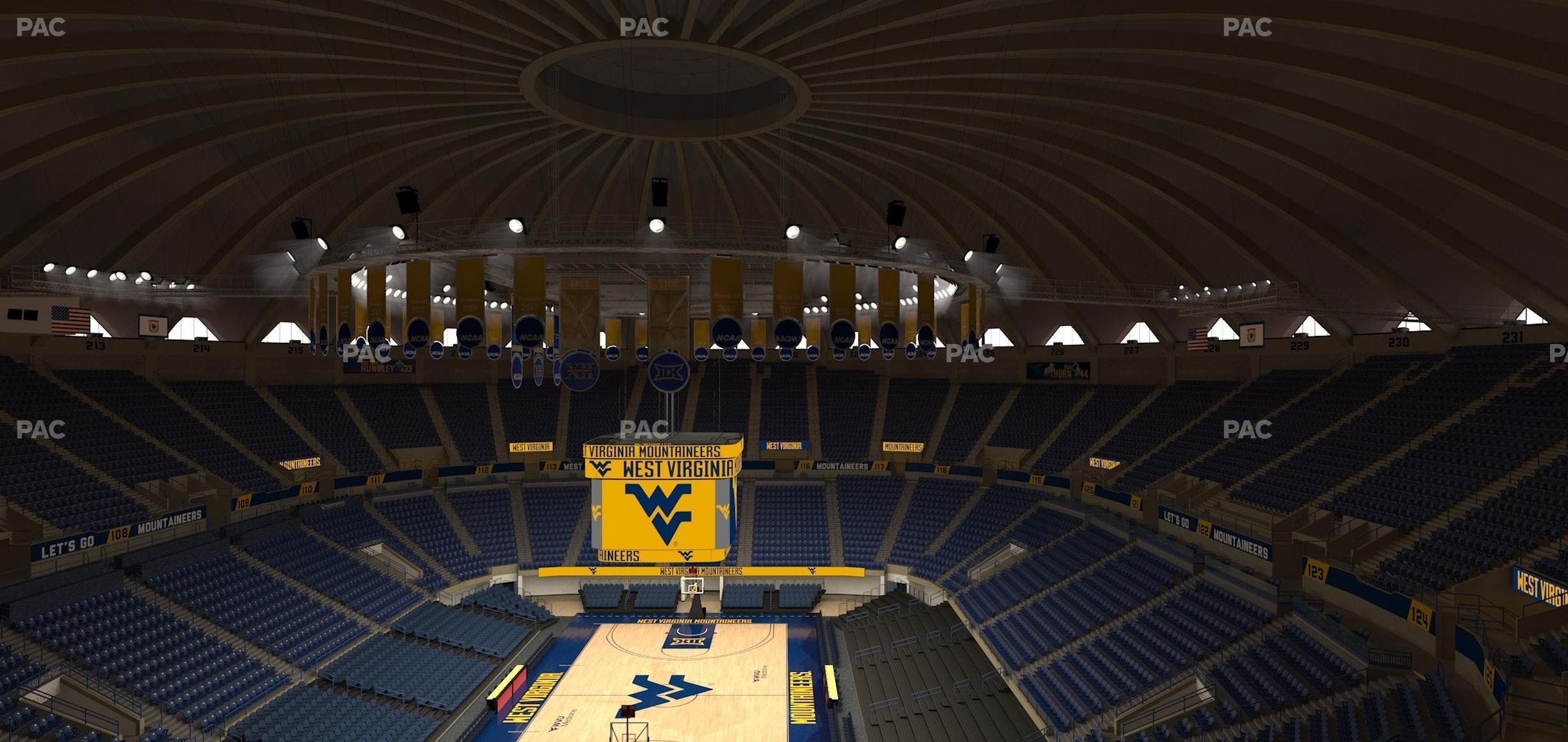 Hope Coliseum - Section 240 Seat View