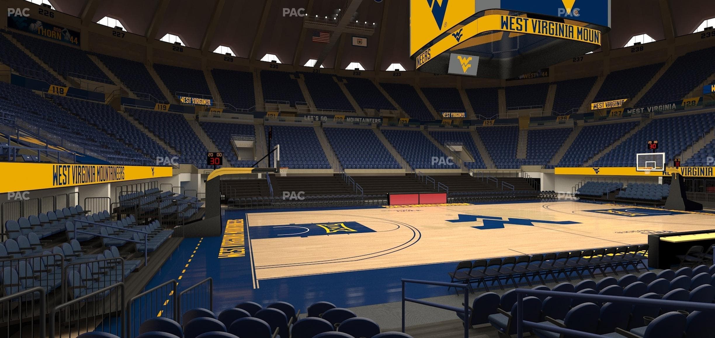 Hope Coliseum - Section C 5 Seat View