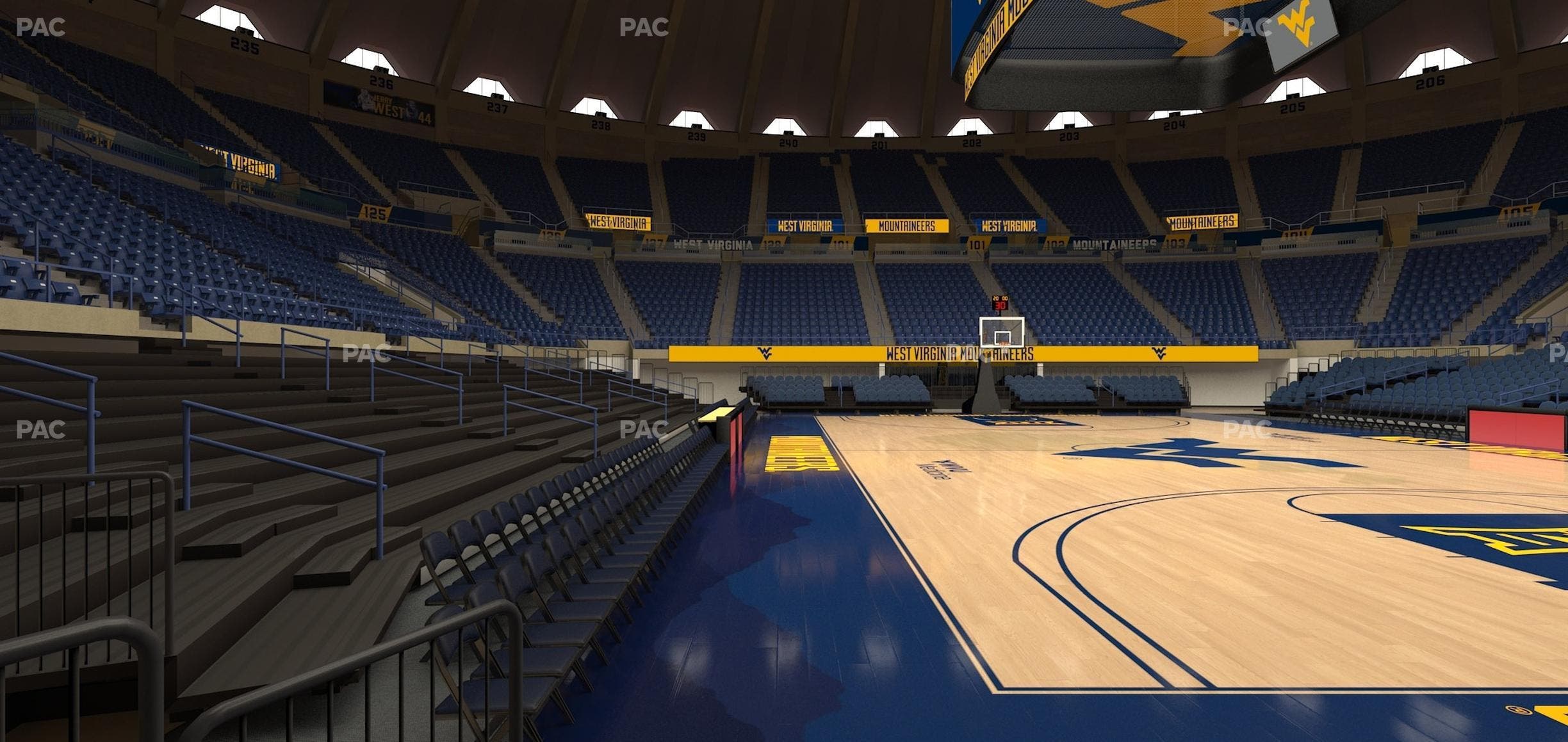 Hope Coliseum - Section C 6 Seat View