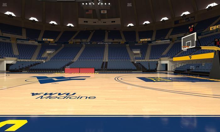 Hope Coliseum - Section Courtside Seating Seat View
