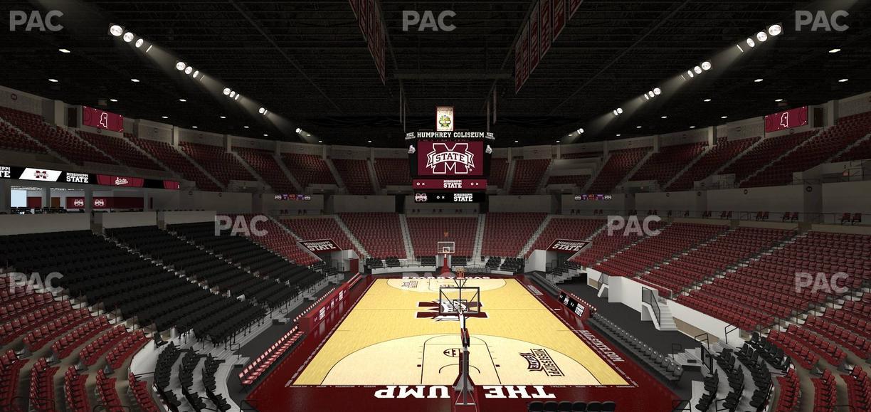 Humphrey Coliseum - Section 101 Seat View
