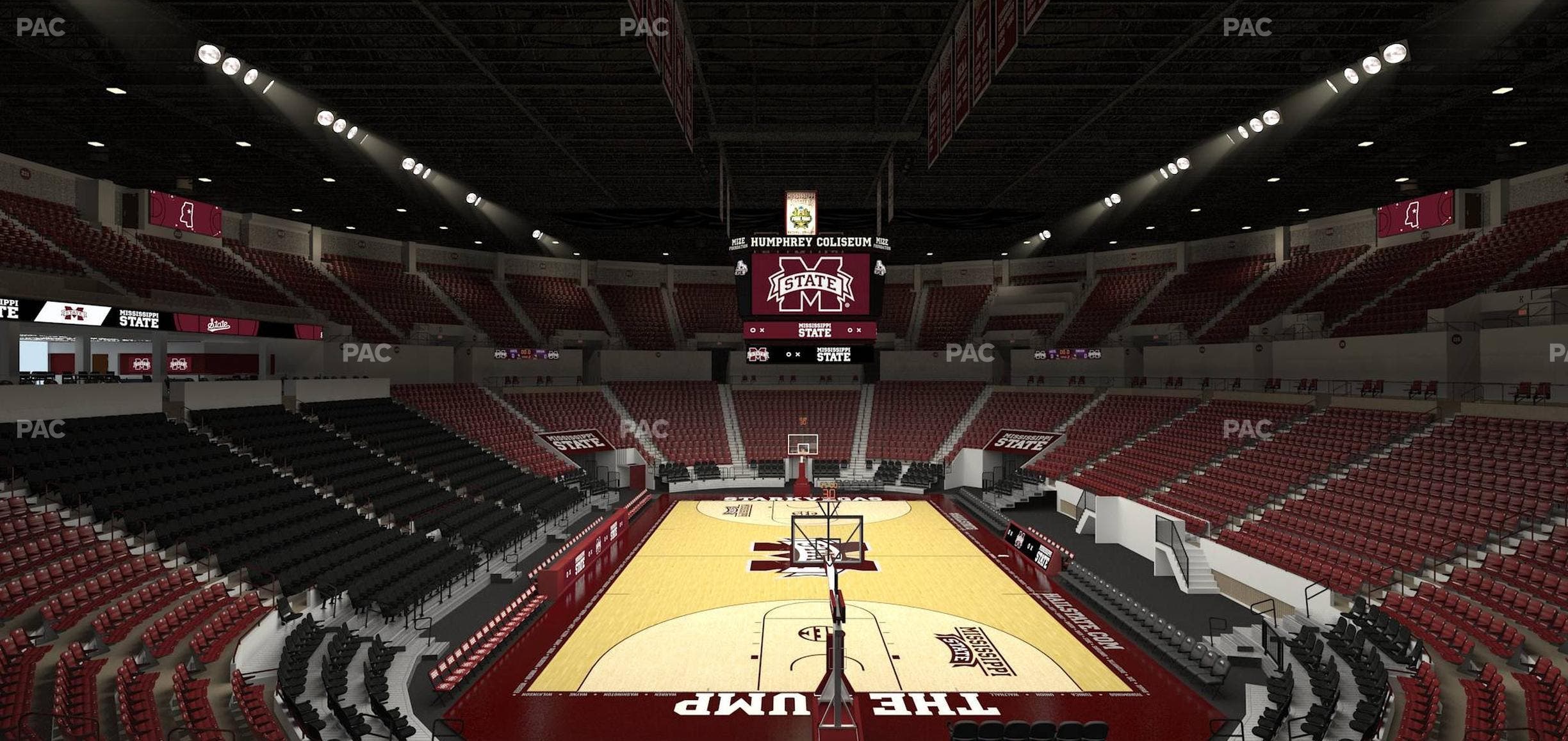 Humphrey Coliseum - Section 101 Seat View