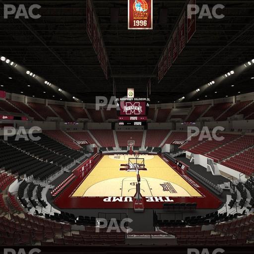 Humphrey Coliseum - Section 101 Seat View