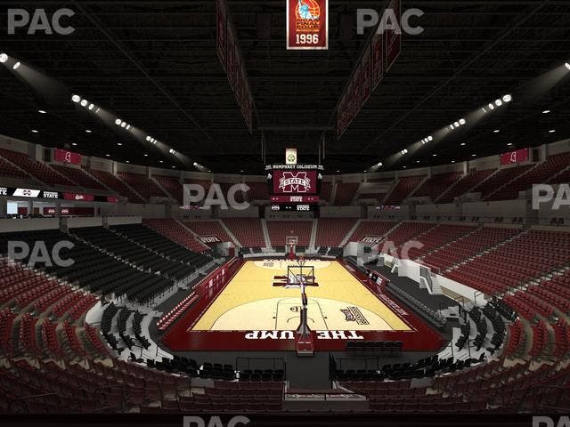 Humphrey Coliseum - Section 101 Seat View