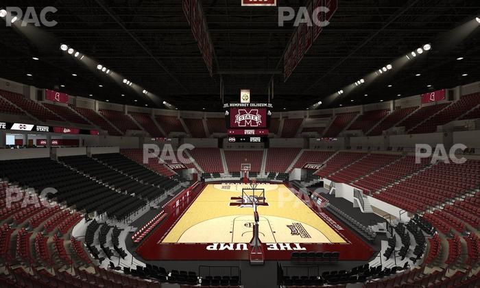 Humphrey Coliseum - Section 101 Seat View
