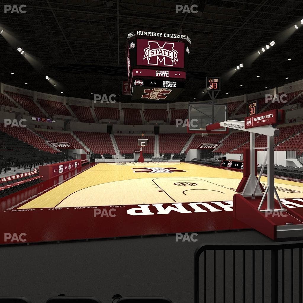 Humphrey Coliseum - Section 102 Seat View
