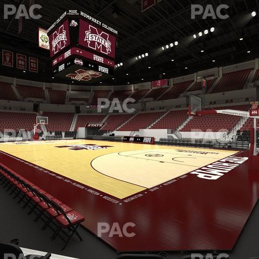 Humphrey Coliseum - Section 103 Seat View