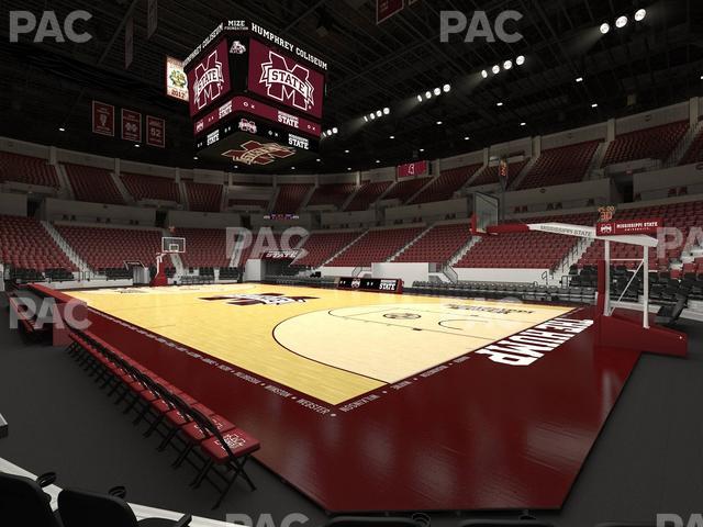 Humphrey Coliseum - Section 103 Seat View Humphrey Coliseum - Section 103 Seat View