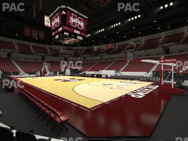 Humphrey Coliseum - Section 103 Seat View