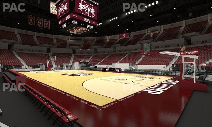 Humphrey Coliseum - Section 103 Seat View