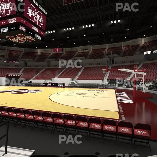 Humphrey Coliseum - Section 104 Seat View