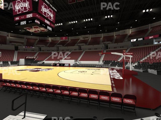 Humphrey Coliseum - Section 104 Seat View Humphrey Coliseum - Section 104 Seat View