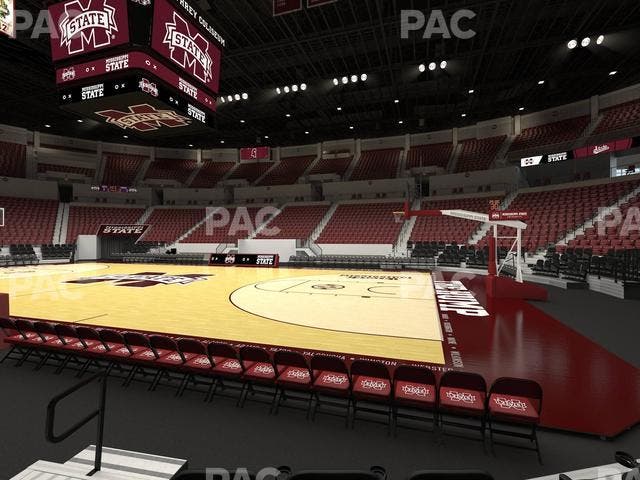 Humphrey Coliseum - Section 104 Seat View