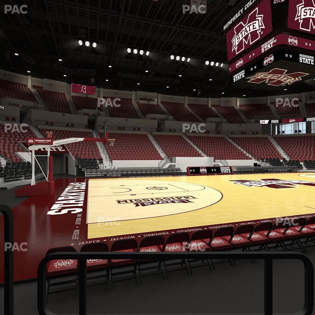 Humphrey Coliseum - Section 108 Seat View