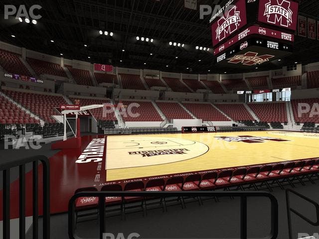 Humphrey Coliseum - Section 108 Seat View