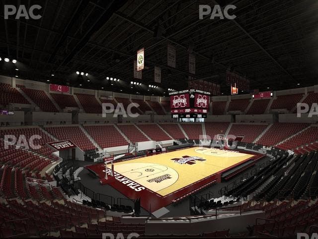 Humphrey Coliseum - Section 109 Seat View