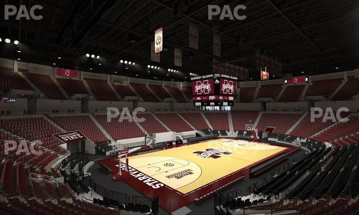 Humphrey Coliseum - Section 109 Seat View
