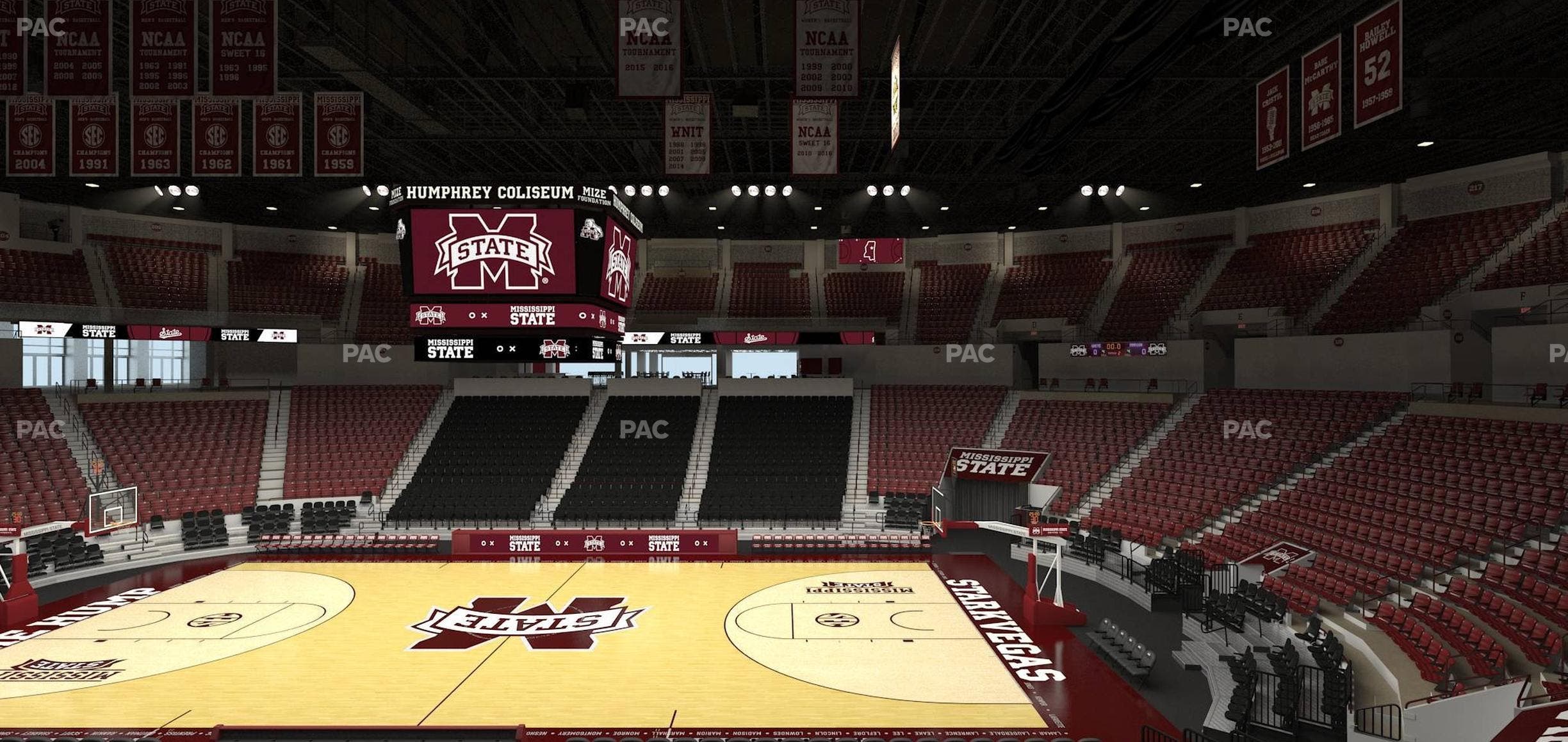 Humphrey Coliseum - Section 115 Seat View