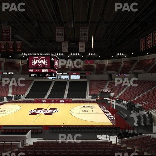 Humphrey Coliseum - Section 115 Seat View