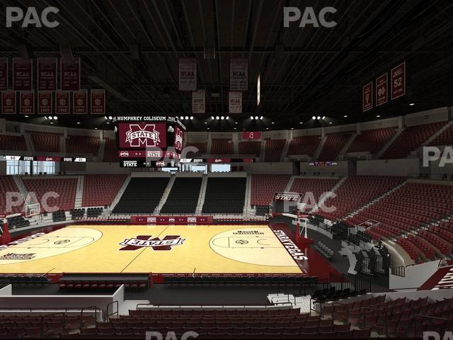 Humphrey Coliseum - Section 115 Seat View Humphrey Coliseum - Section 115 Seat View