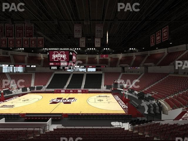Humphrey Coliseum - Section 115 Seat View