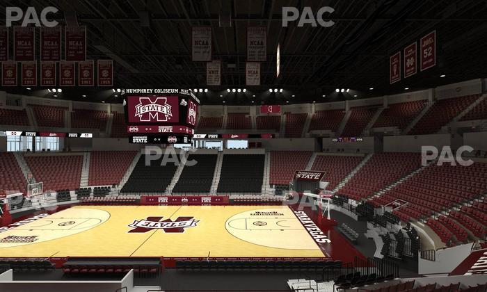 Humphrey Coliseum - Section 115 Seat View