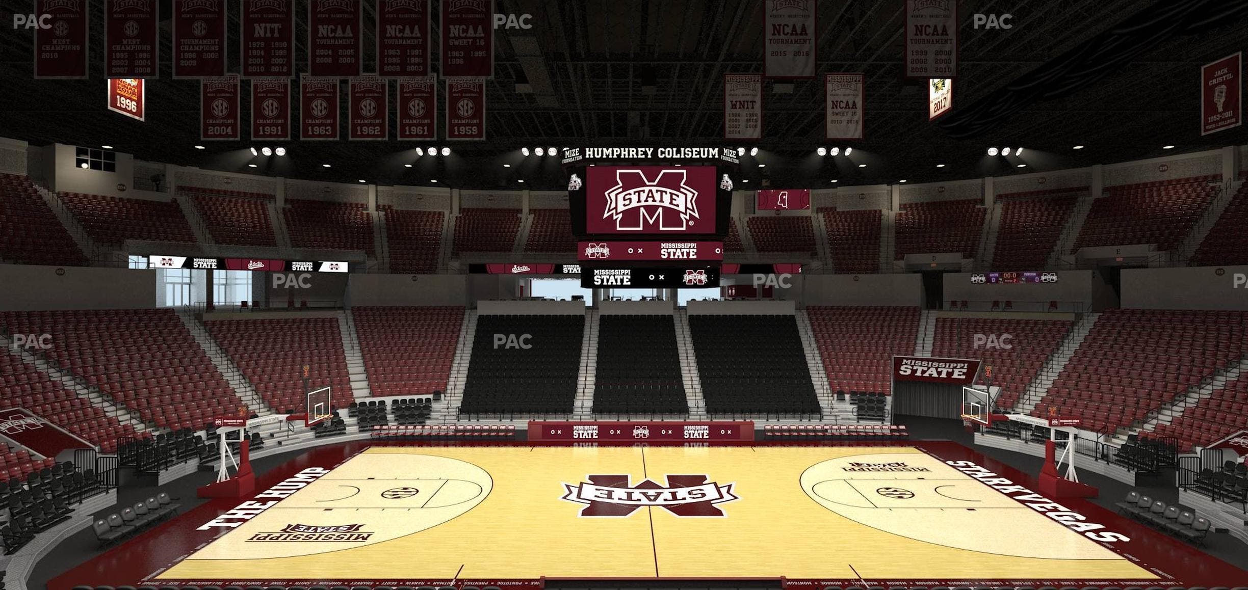 Humphrey Coliseum - Section 116 Seat View