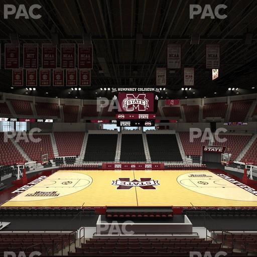 Humphrey Coliseum - Section 116 Seat View