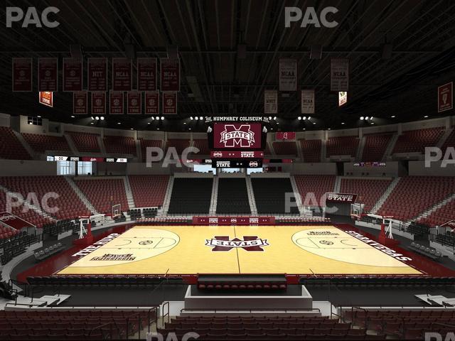 Humphrey Coliseum - Section 116 Seat View Humphrey Coliseum - Section 116 Seat View