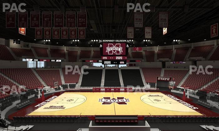 Humphrey Coliseum - Section 116 Seat View