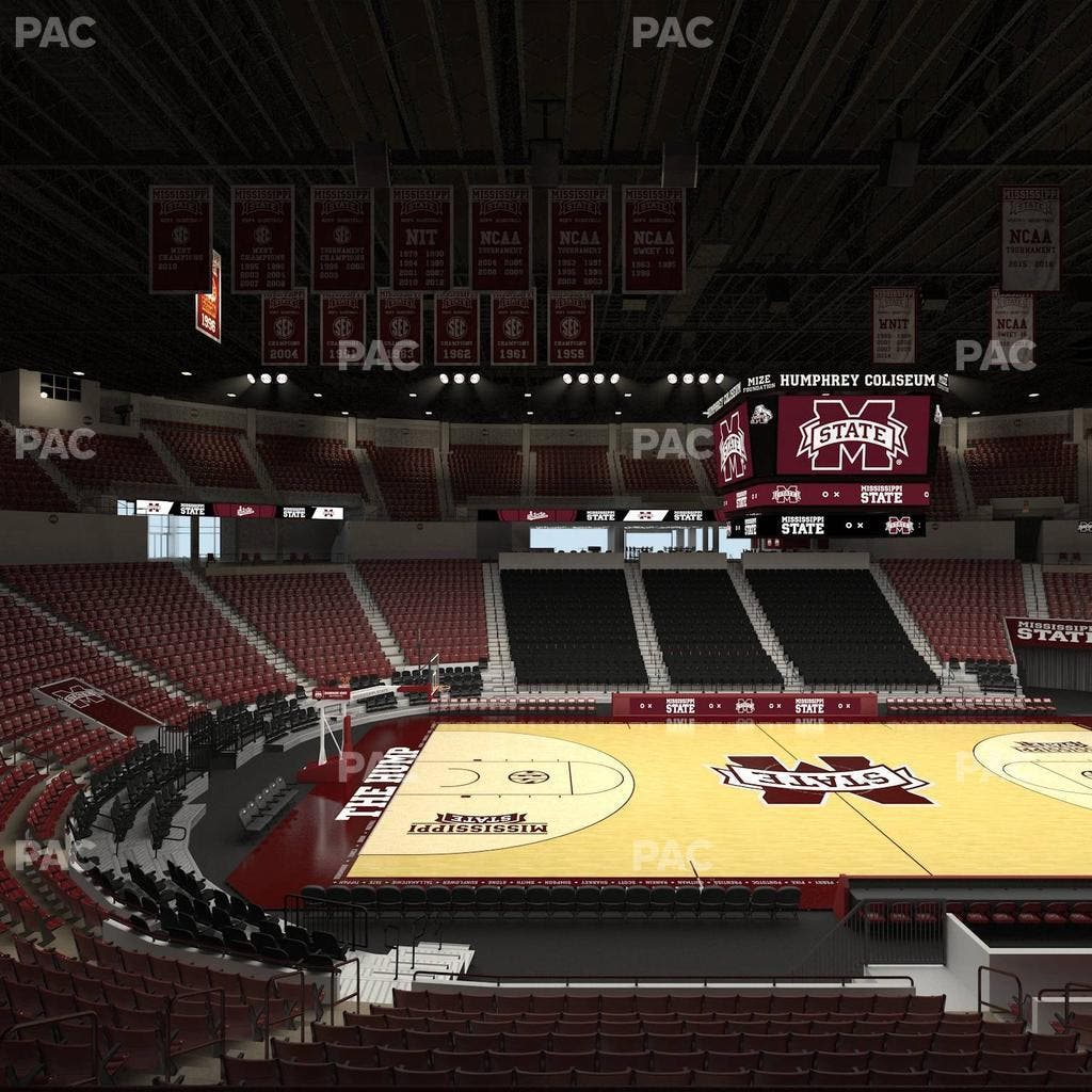 Humphrey Coliseum - Section 117 Seat View