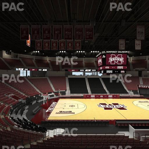 Humphrey Coliseum - Section 117 Seat View