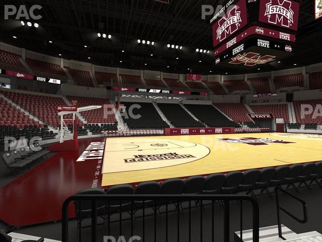 Humphrey Coliseum - Section 118 Seat View Humphrey Coliseum - Section 118 Seat View