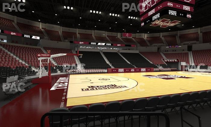 Humphrey Coliseum - Section 118 Seat View