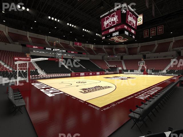 Humphrey Coliseum - Section 119 Seat View Humphrey Coliseum - Section 119 Seat View