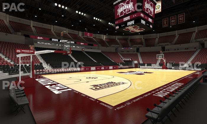 Humphrey Coliseum - Section 119 Seat View