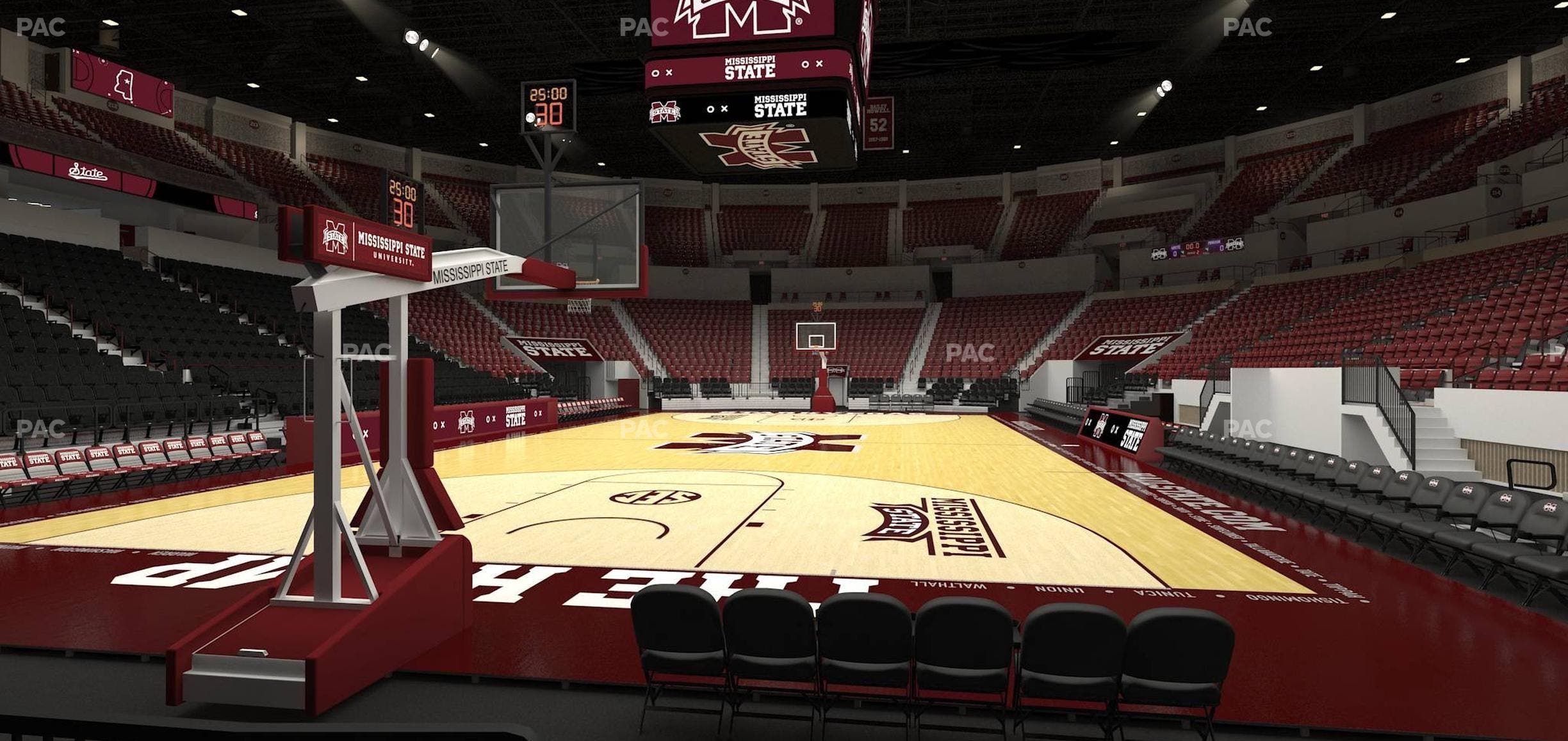Humphrey Coliseum - Section 120 Seat View